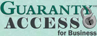 Guaranty Access logo for Guaranty Bank and Trust Company. 1331 17th Street Denver, CO 80202